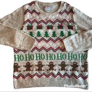 Holiday Mens Light Up Christmas Sweater XL